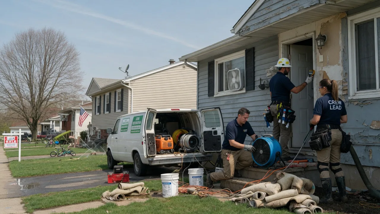 Flood Cleanup in Slickville, PA near me
